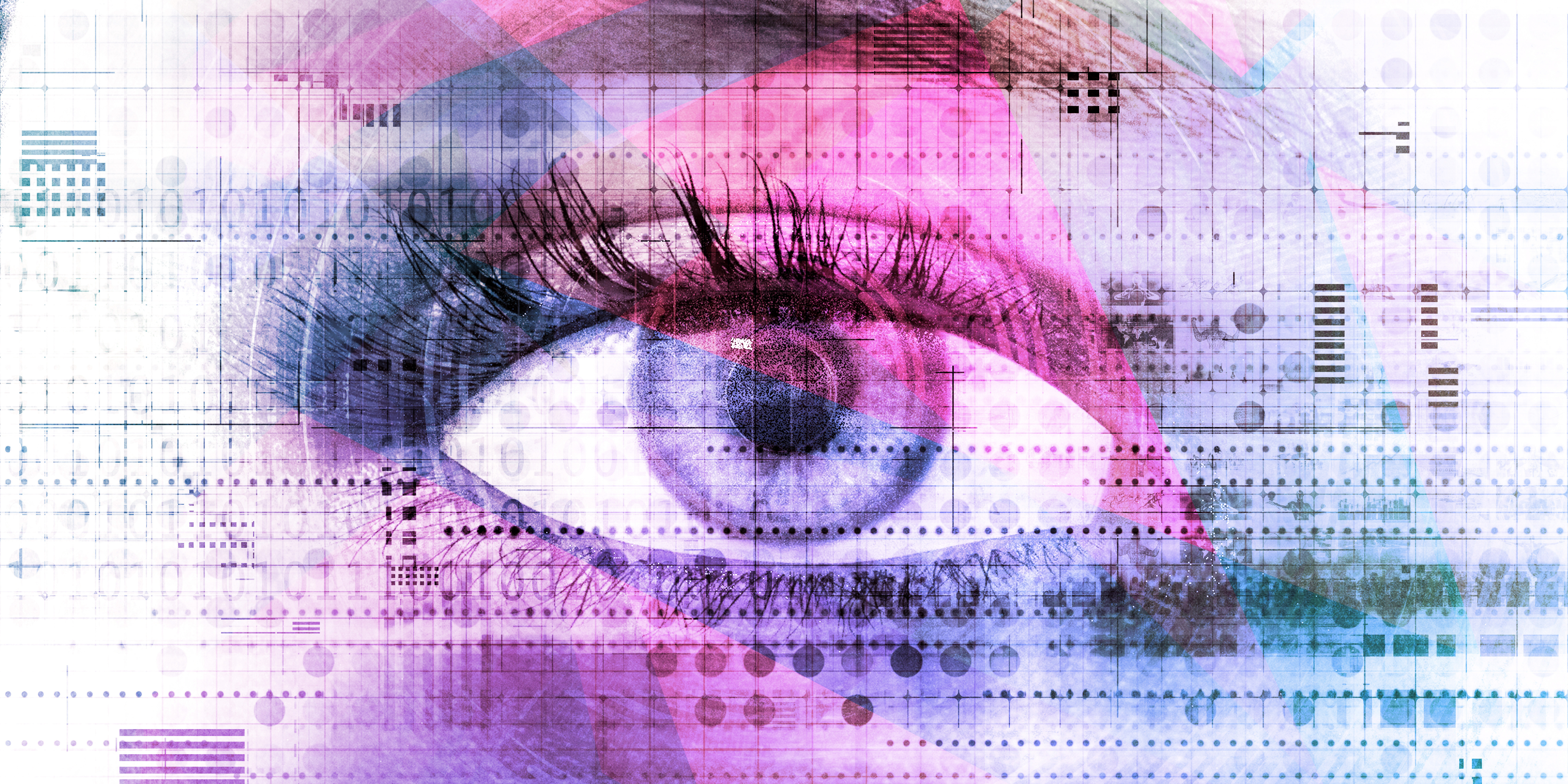 Online Privacy Security Threat Abstract Background Art